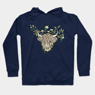 scottish cow Hoodie